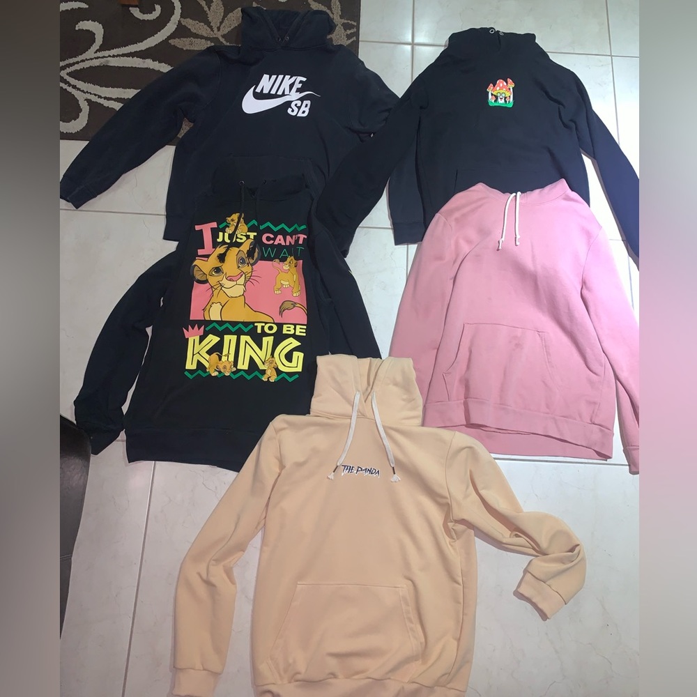 Nike,Old Navy (Pink), Ross (Mushroom), Disney, & Shien Hood! ALL FOR $15